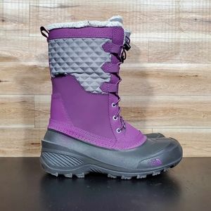 North Face Shellista Lace III Faux Fur Winter Boots Womens Size 5